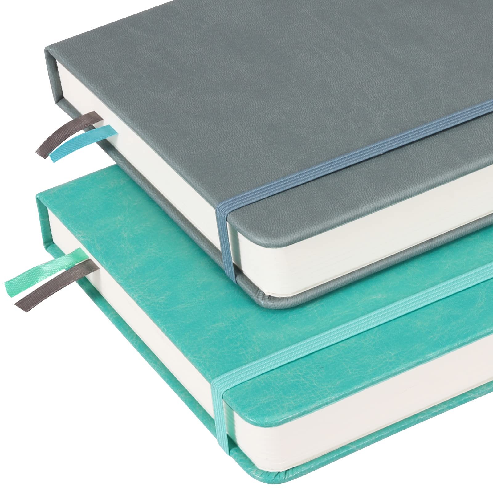 BLUMOST Graph Paper Notebook with 280 Pages,A5 Grid A5-Graph, Gray Blue