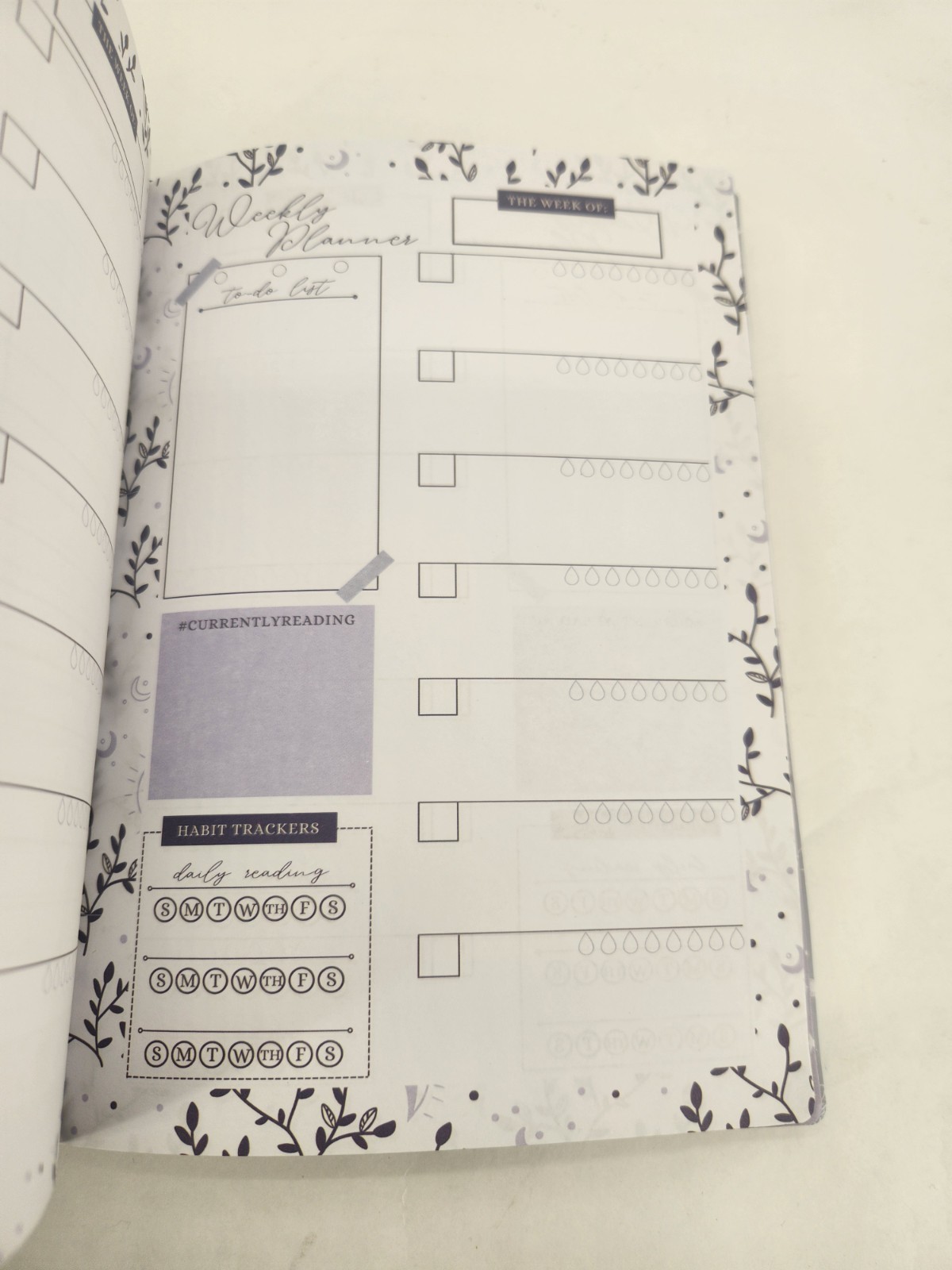 Owlcrate Reading Planner Journal Notebook Book Tracker Undated Any Year