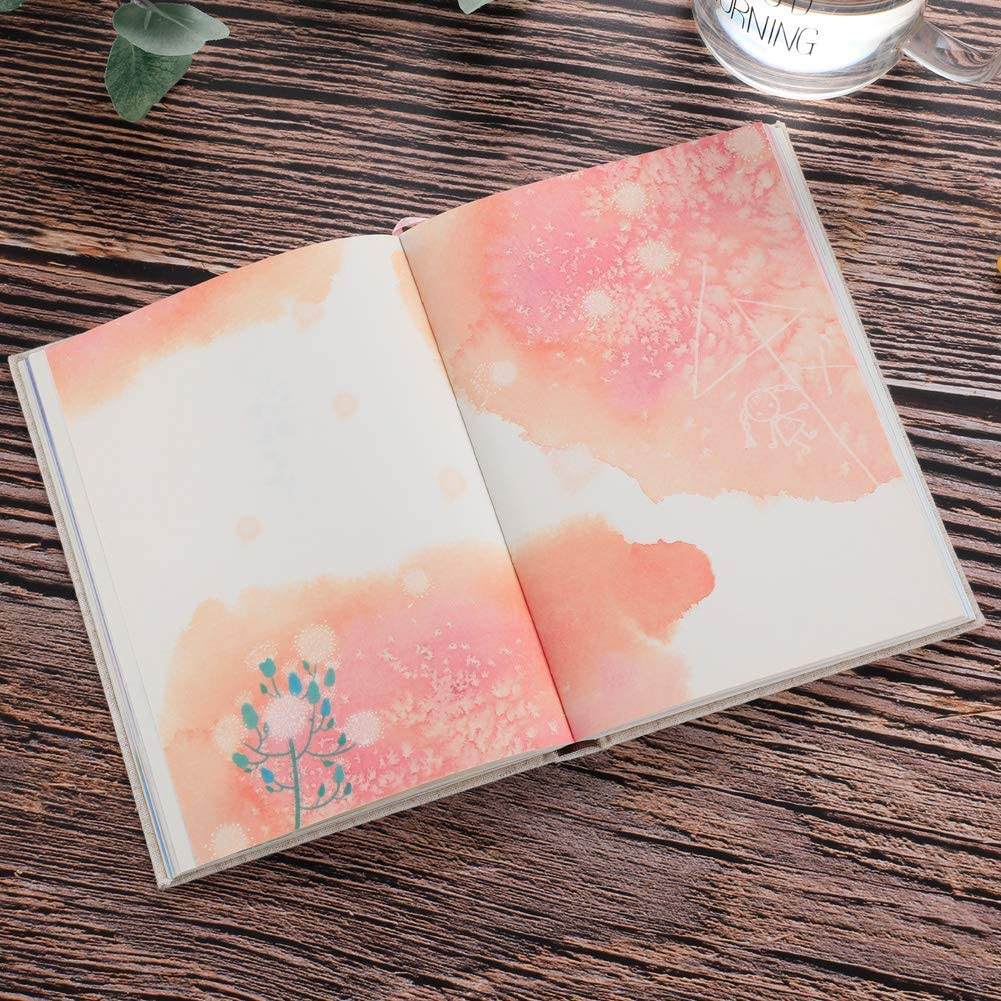 Colorful Journal Notebook,A5-Blank,Multicolor | Hand-Illustrated