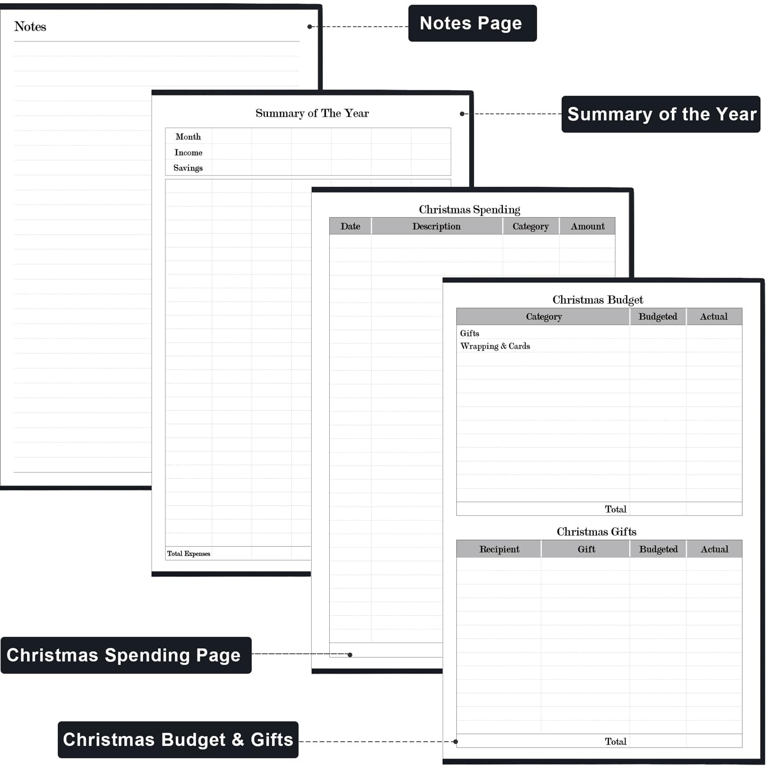 2026 Daily & Monthly Planner 2026 Daily Planner One Page Per Day from Januar…