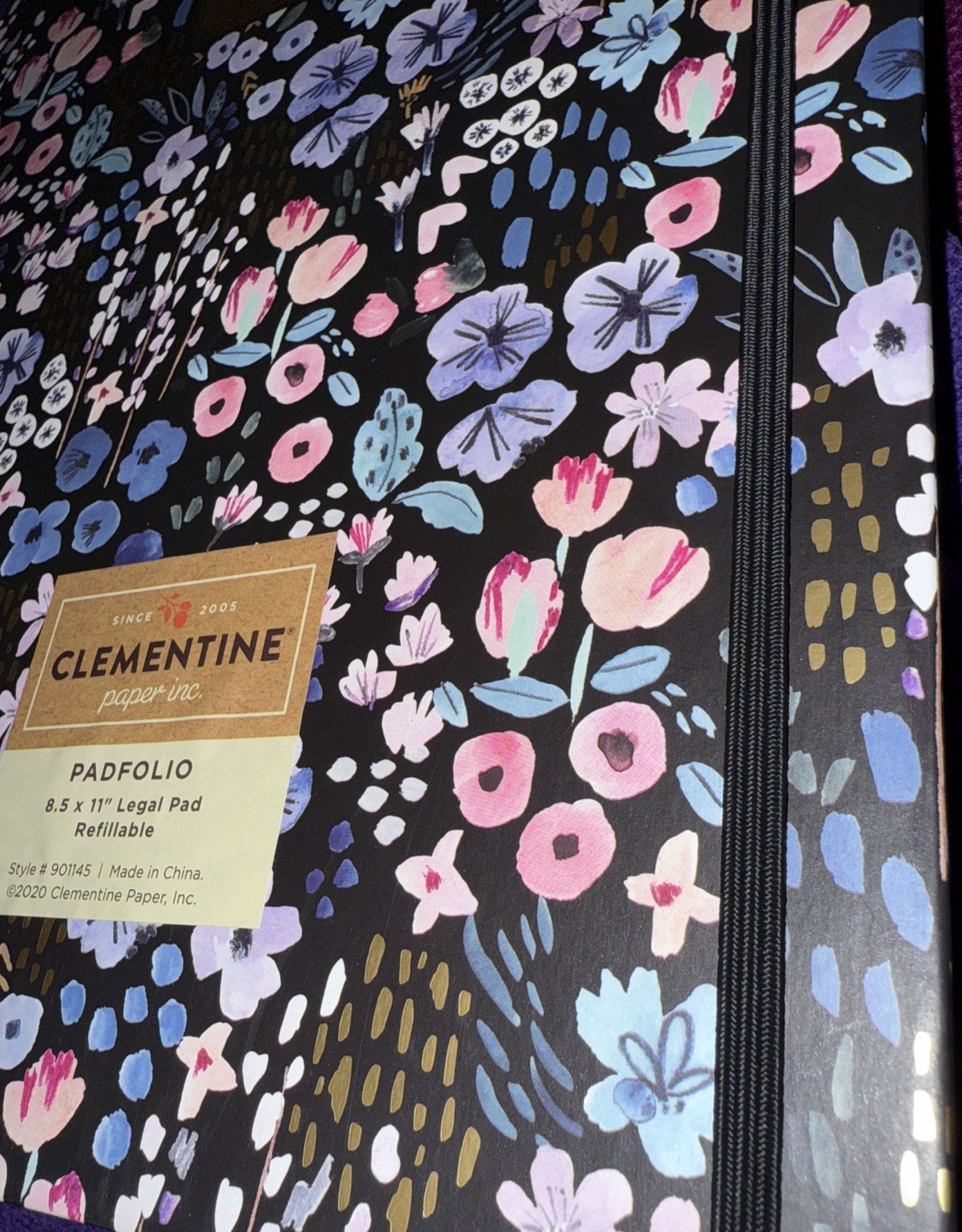 CLEMENTINE Paper Inc. REFILLABLE PADFOLIO 8” x 11” Legal Pad