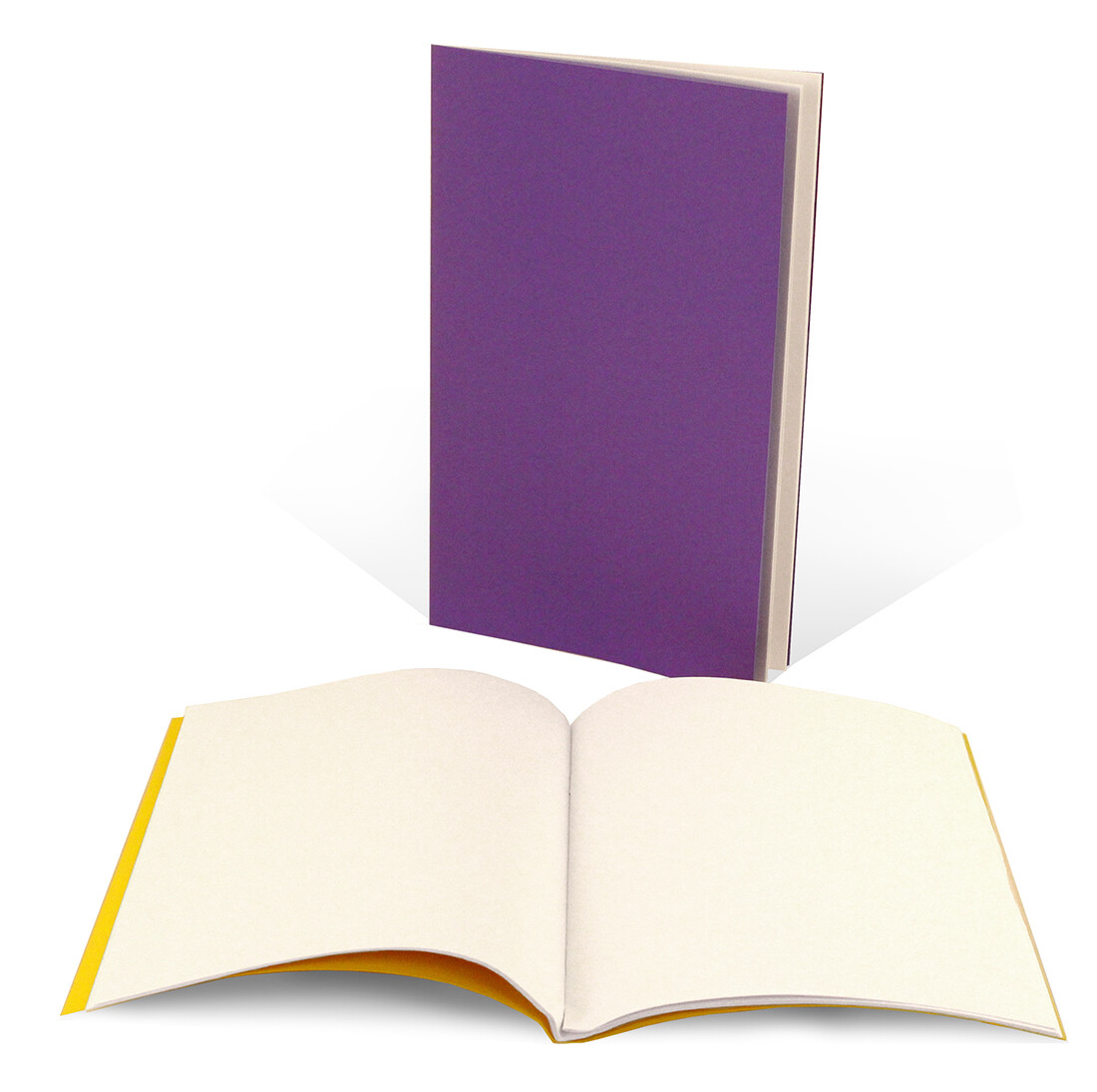 Hygloss Products Small Blank Books – 10 Assorted Colors – 32 Pages – 5.5 x 8.5″