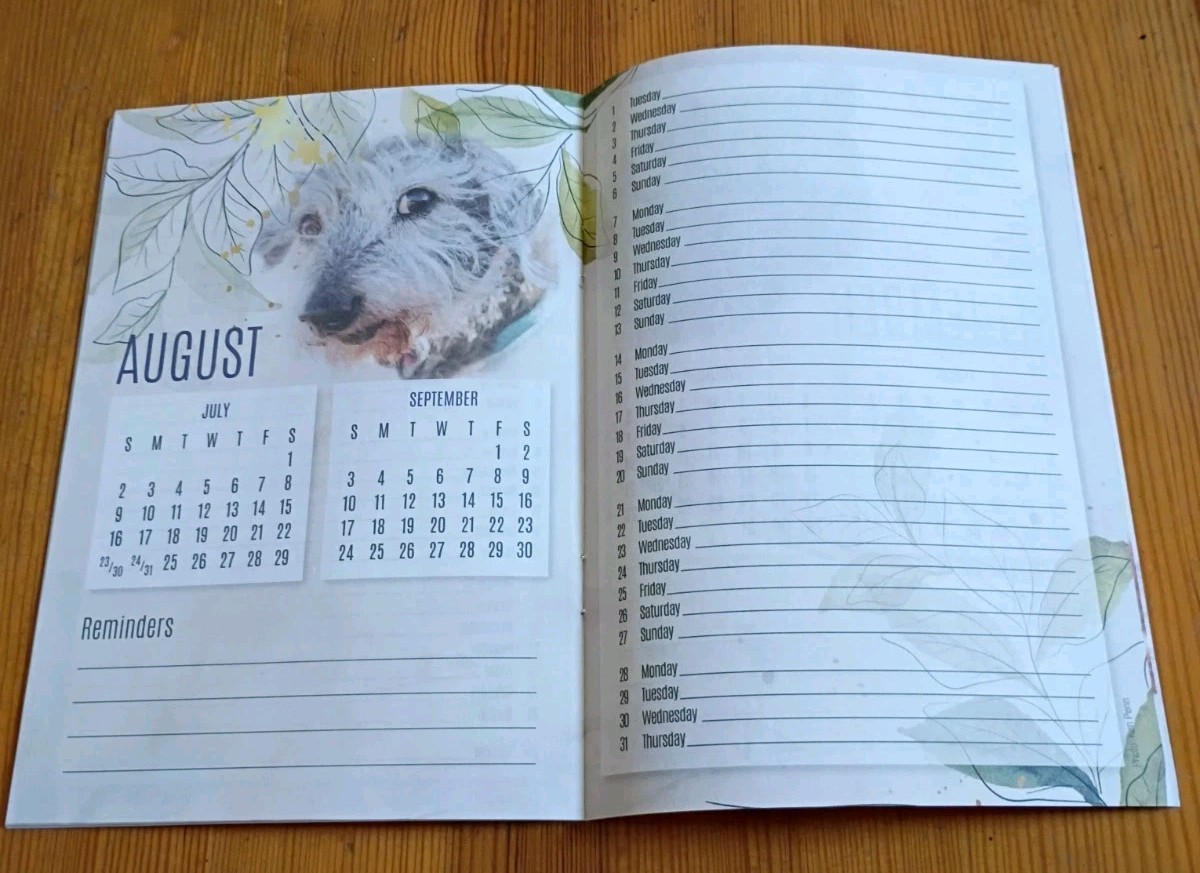 2023 PETA 5 x 7″ Desk Planner 2 Greeting Cards Thank You Thinking of You Lot