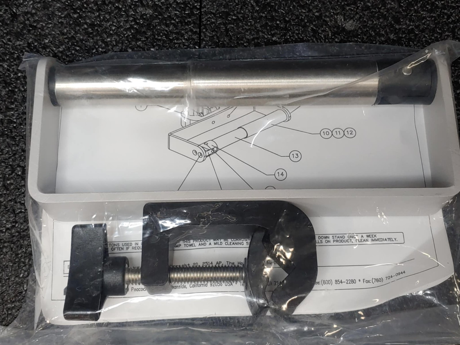 PRYOR 3124 Receiver Unit Cover Holder