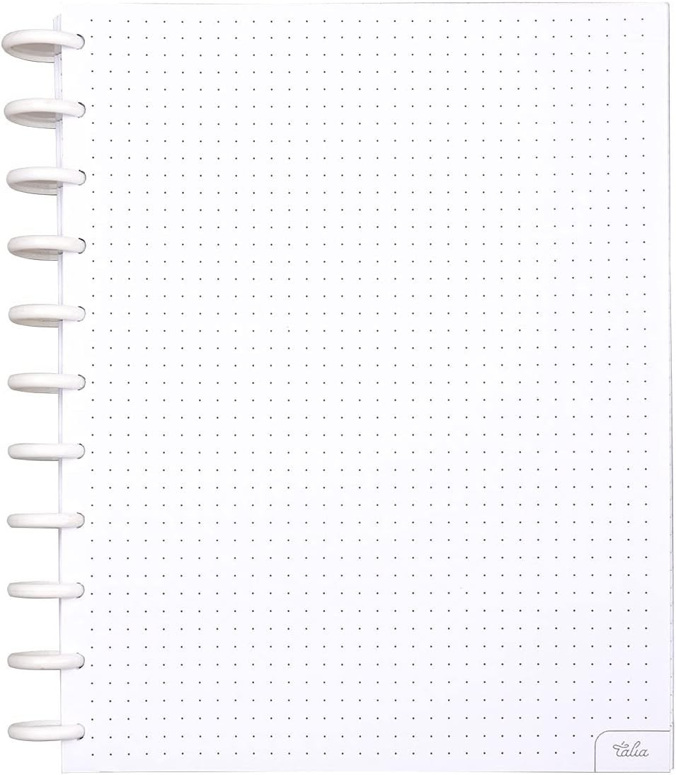 Discbound Notebook Refills (Dotted Pages, Letter (8.5in x 11in))