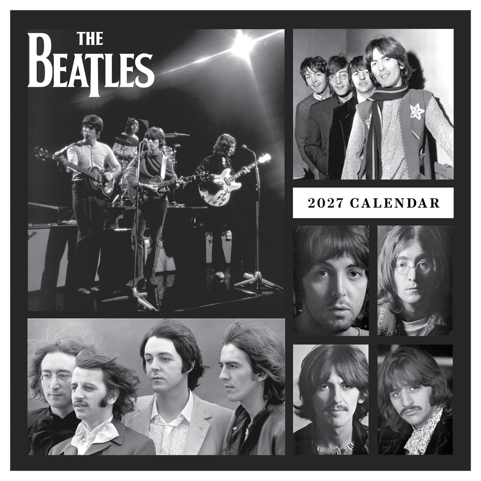 2027 The Beatles Mini Calendar