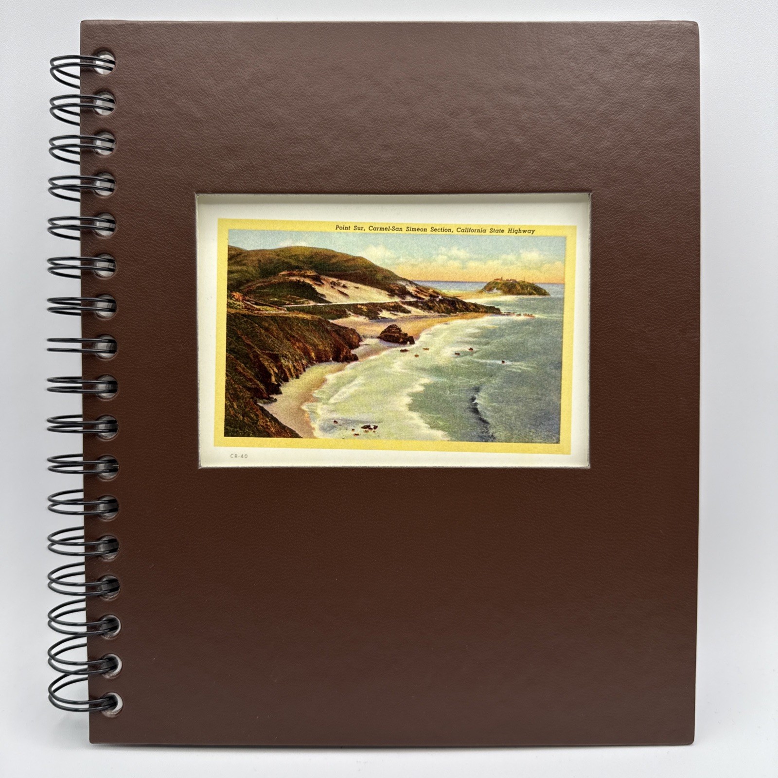 Point Sur / Hardcover / Brown / Spiral / Journal / Diary / Sketchbook / 32pp