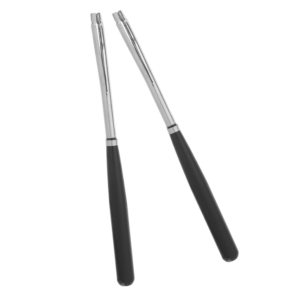 2Pcs Reusable Birch Wood Charcoal Holder with Enhanced Grip for Drawing Tools