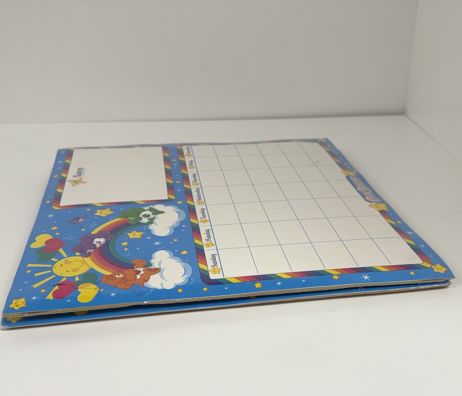 Vintage Care Bears Dry Erase Board x 2 -Calendar Planner w/ Marker – New Sealed
