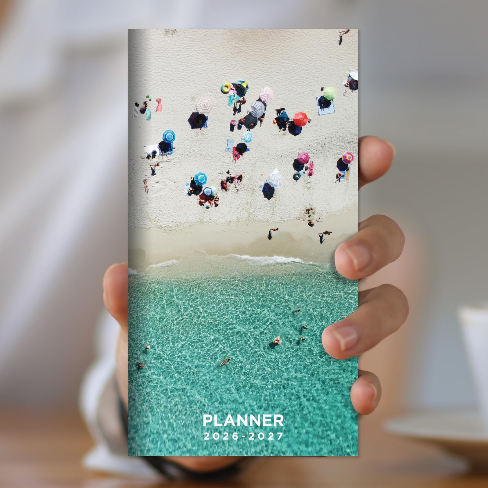 2026-2027 Beaches Pocket Planner 3.5×6.5 Monthly