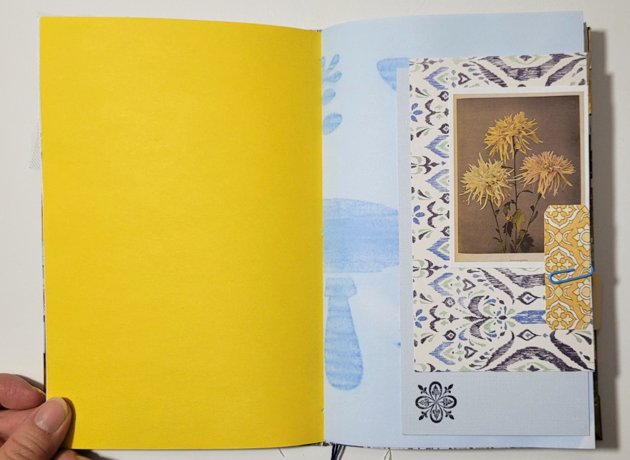 Handmade Junk Journal ~ Boho Beauty ~ Yellow