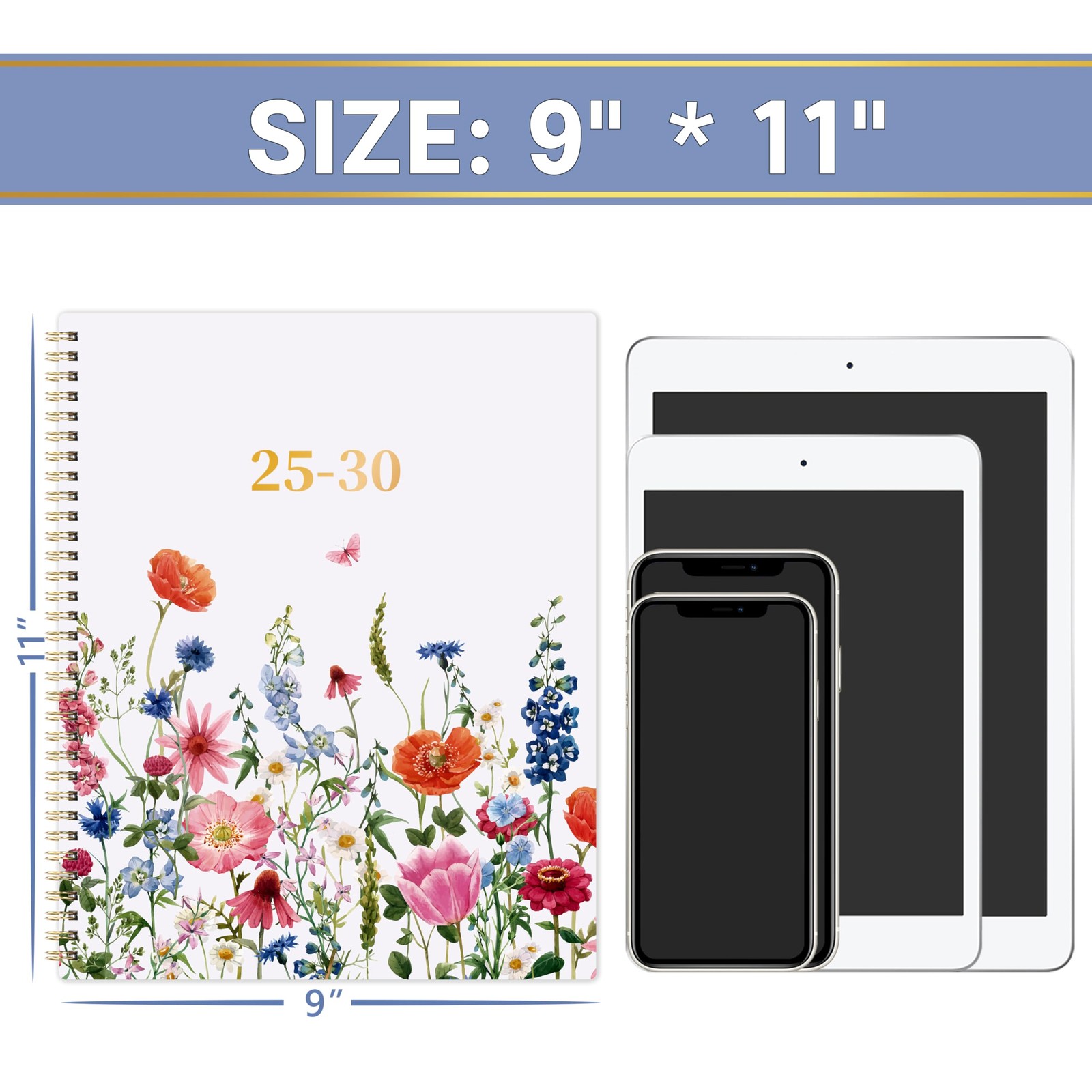 2025-2030 Monthly Planner – 5 Year Planner/Calendar, 2025-2030 Monthly Calend…