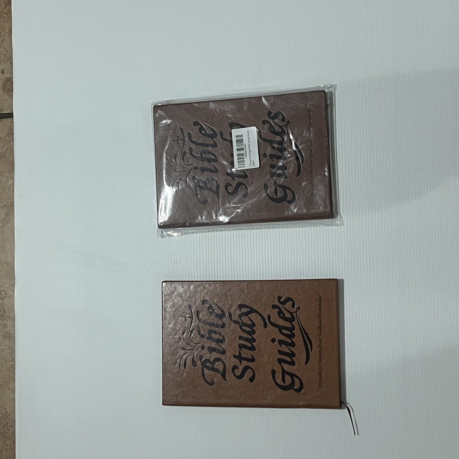 66 Page Study Notebook Based Planner Brown Cover 14CMx21CM Bible Book 2 Pack