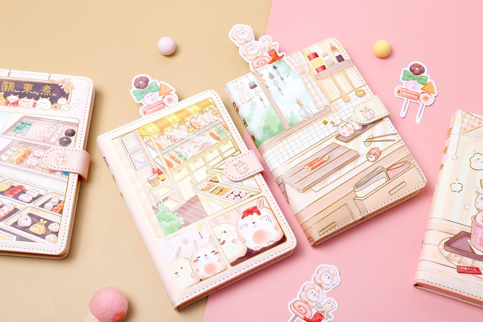Lined Journal Notebook, A5 – PU Leather Journal Diary, 256 Pages