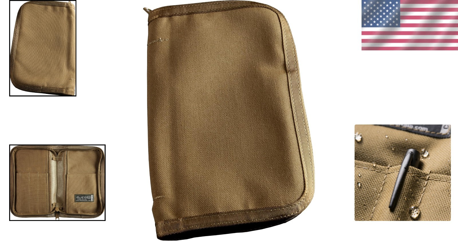 Weatherproof Cordura Cover for 5.5″ x 8.5″ Notebook