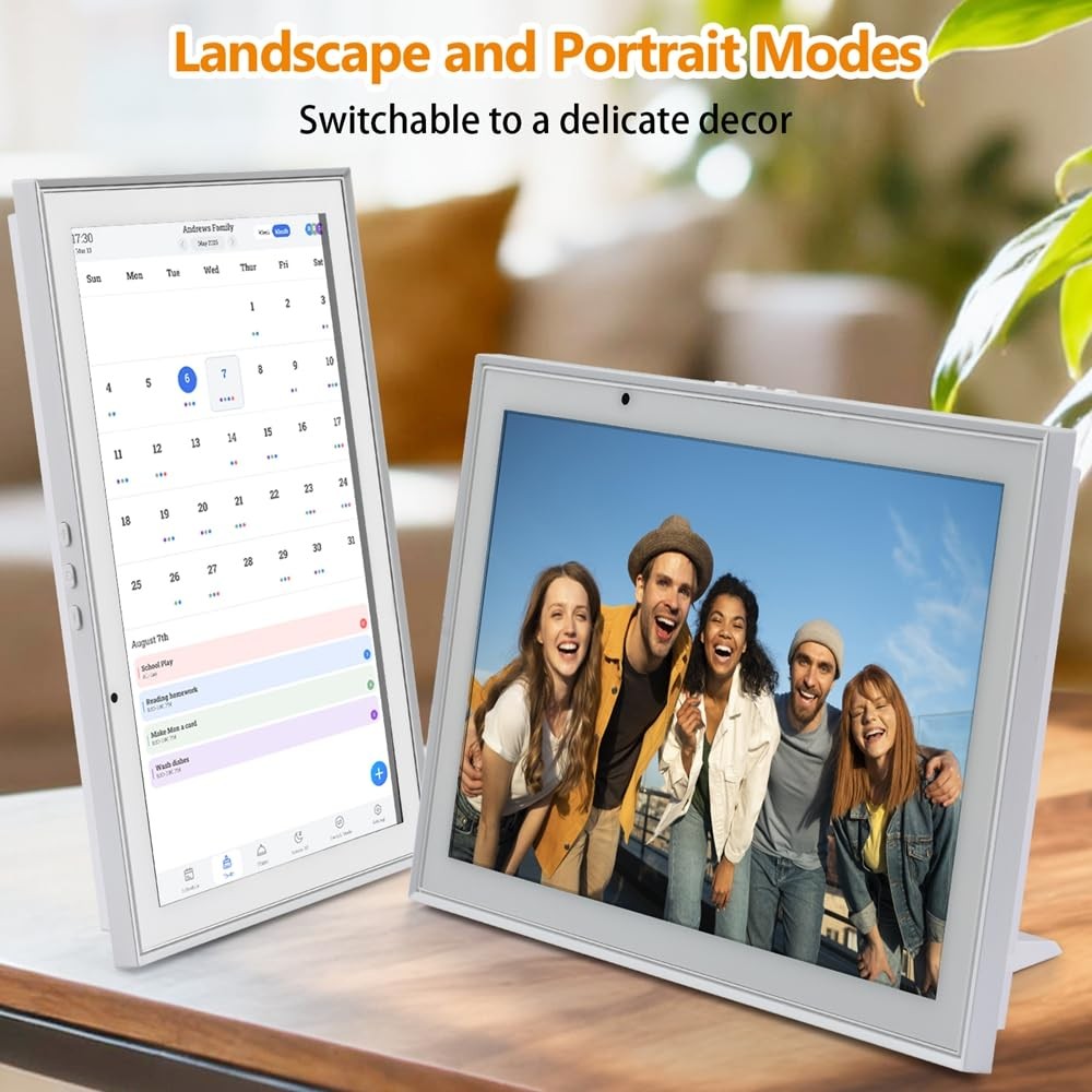 Digital Calendar 10.1 Inch Smart Electronic Planner, IPS Touch Screen, 32GB,