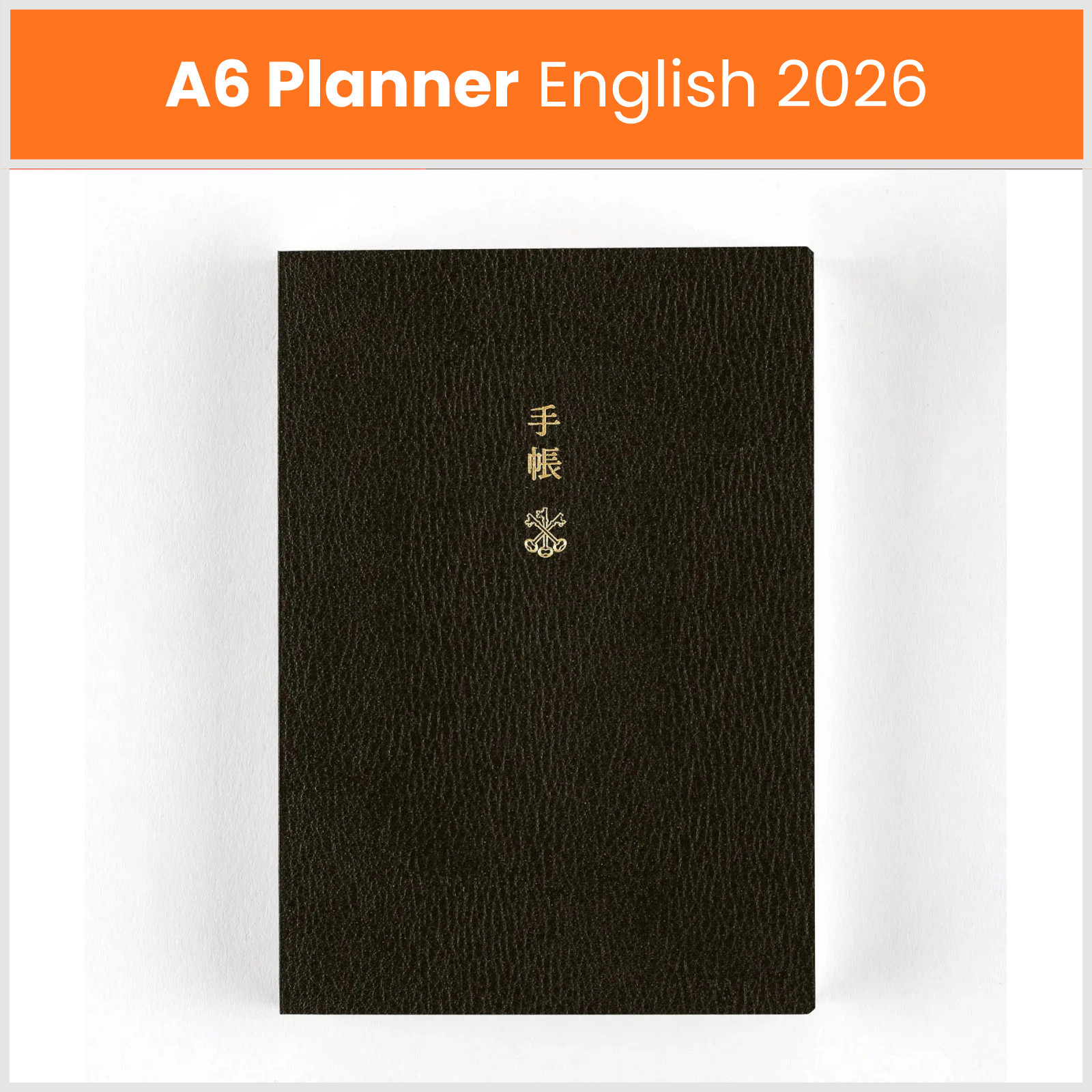 Hobonichi Techo Planner English version 2026 A6 size January Start from Japan