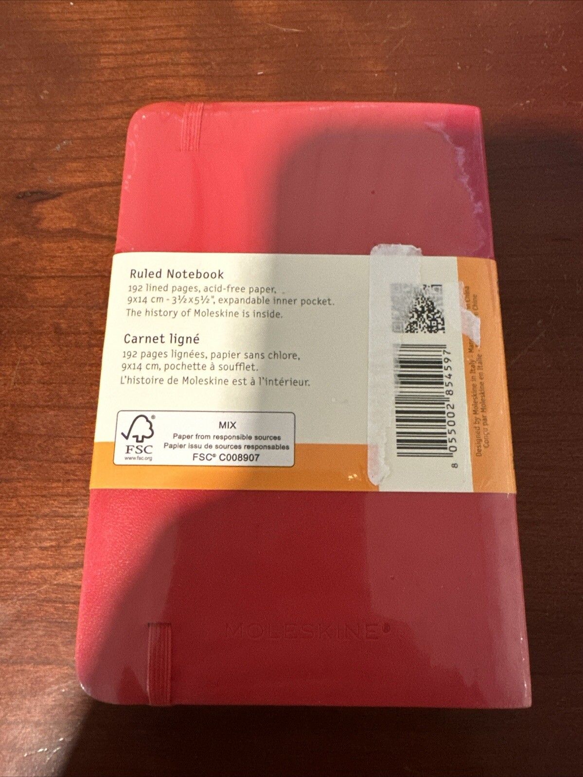 Moleskine Classic Ruled Paper Notebook, Soft Cover and Elastic Closure Journal,