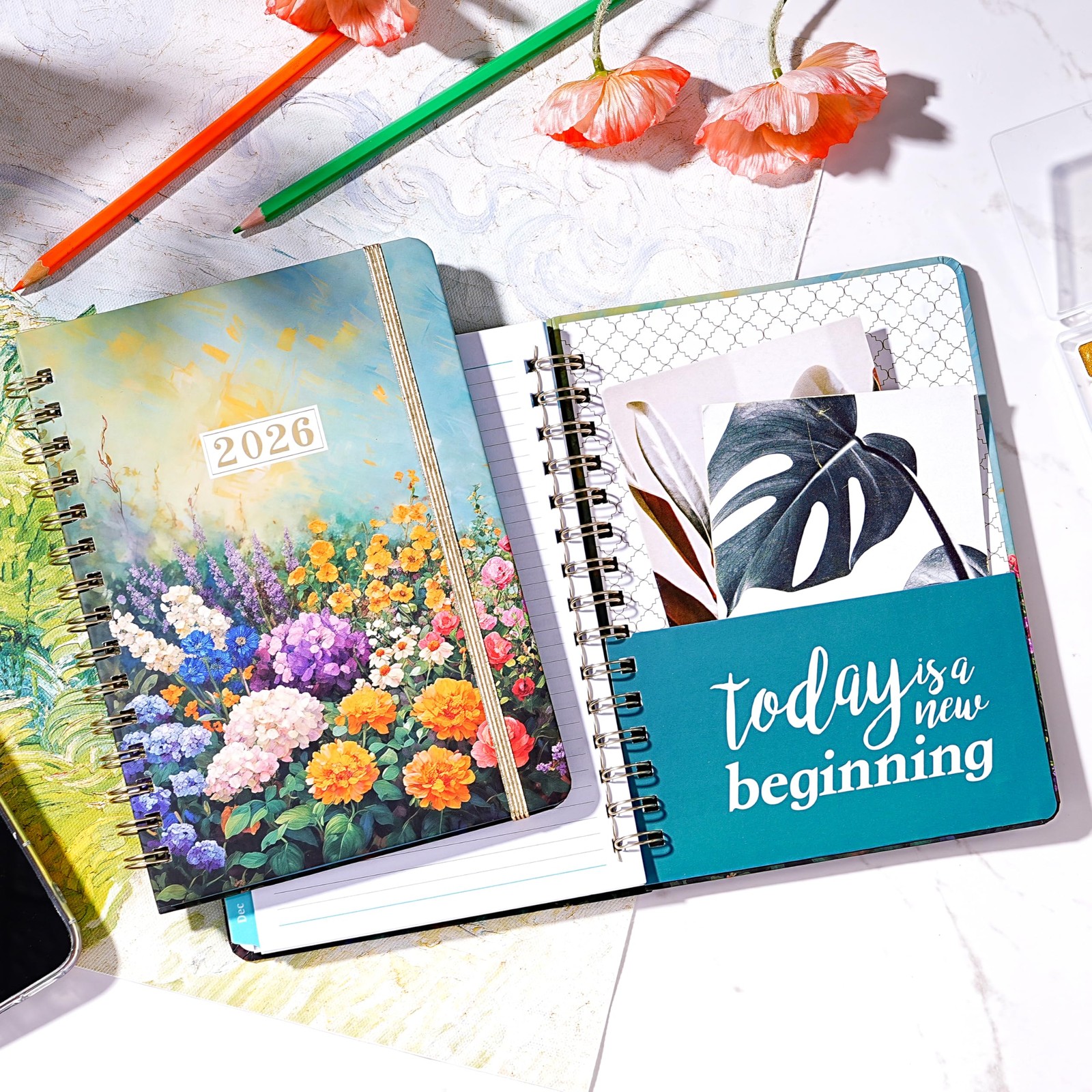 2026 Planner – Planner 2026, January – December Weekly Monthly 6.4 x 8.5, wi…