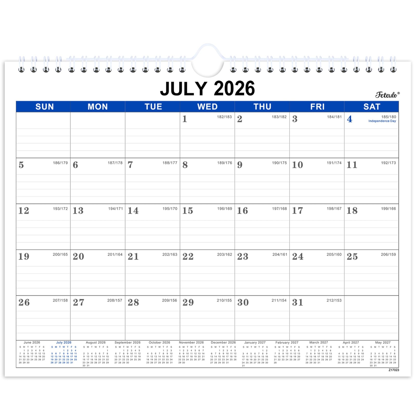 2026-2027 Wall Calendar – Wall Calendar 2026-2027 Monthly from JULY 2026 – De…