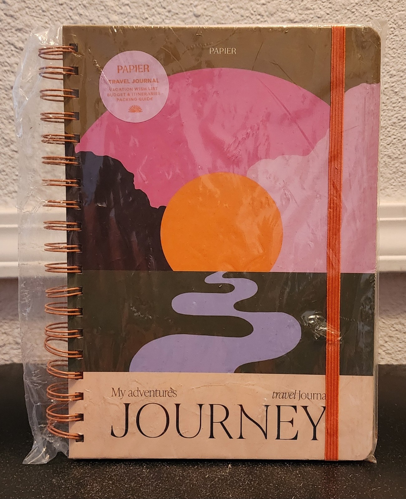 Papier Travel Journal My Adventures Journey Trip Plan Budget Packing Writing