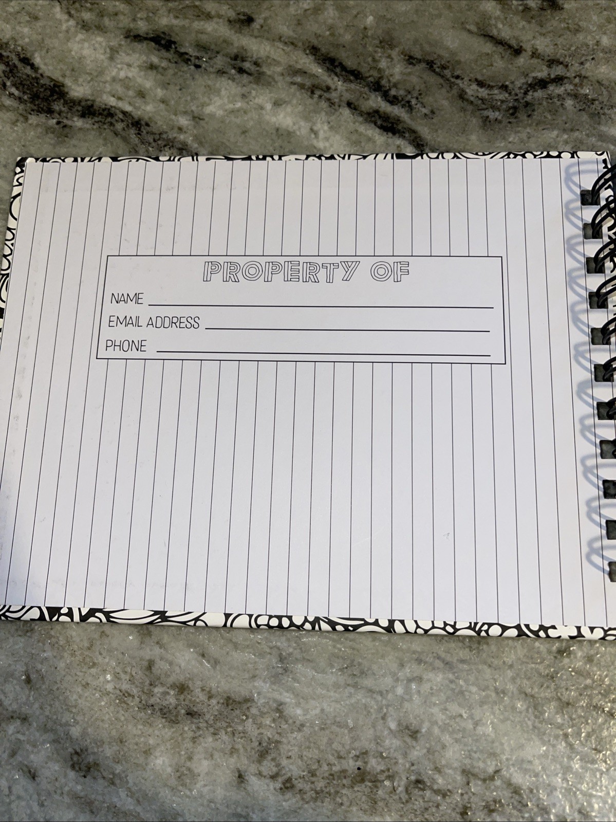 18month Doodle Planner 8.5 In X 6.5 In NEW old Stock RECOLLECTIONS brand