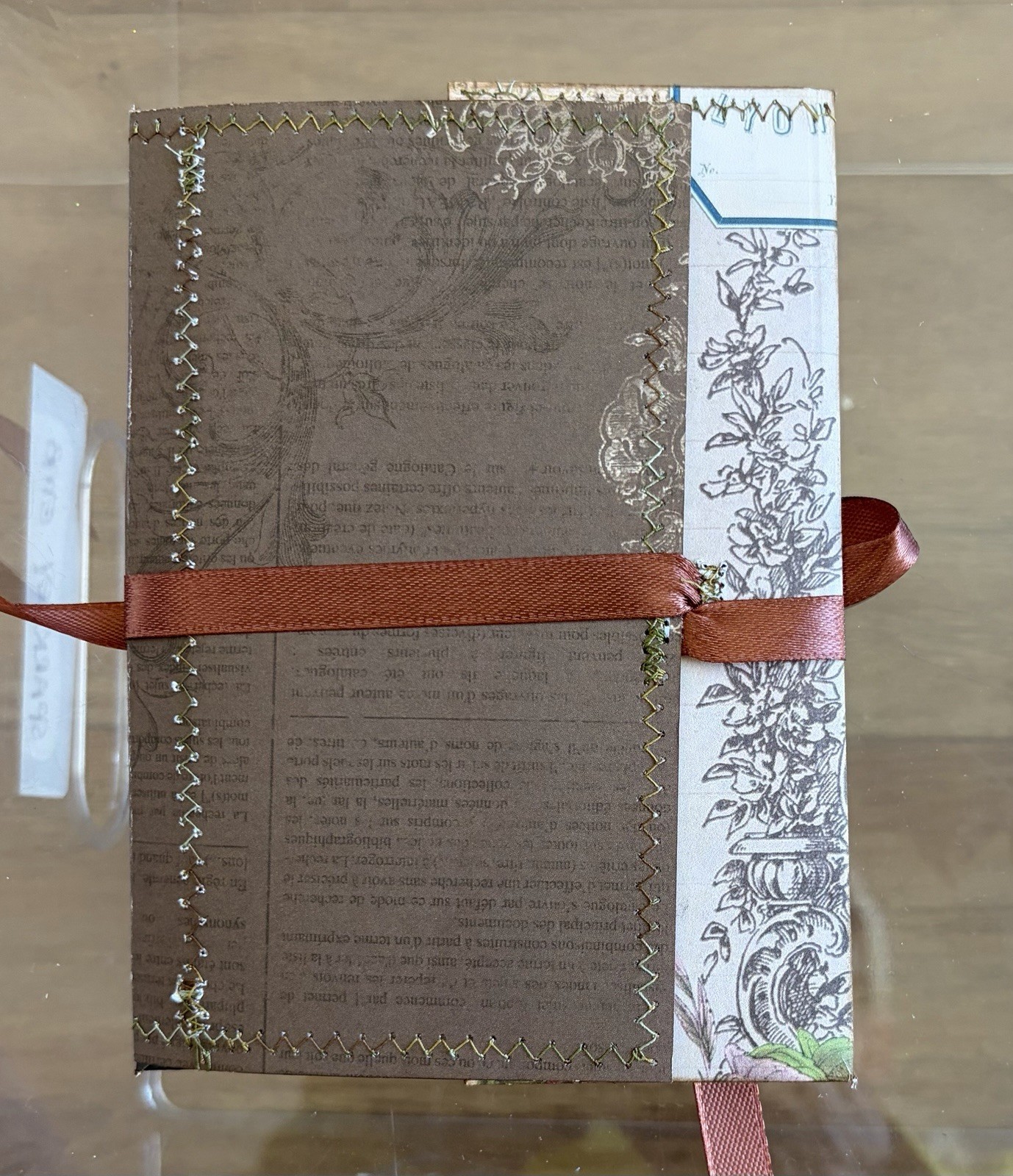 Junk Journal – “ Through The Curious Door” A Petite, Wonderful Keepsake