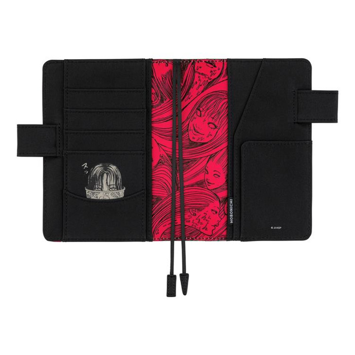 HOBONICHI TECHO 2026 Tomie by Junji Ito Smirk A6 Original Cover Pencil Board