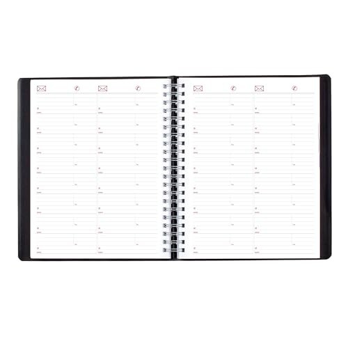 2026 Essential Daily Planner & Appointment Book, 12 Months, Twin-Wire, 11″x8.5″