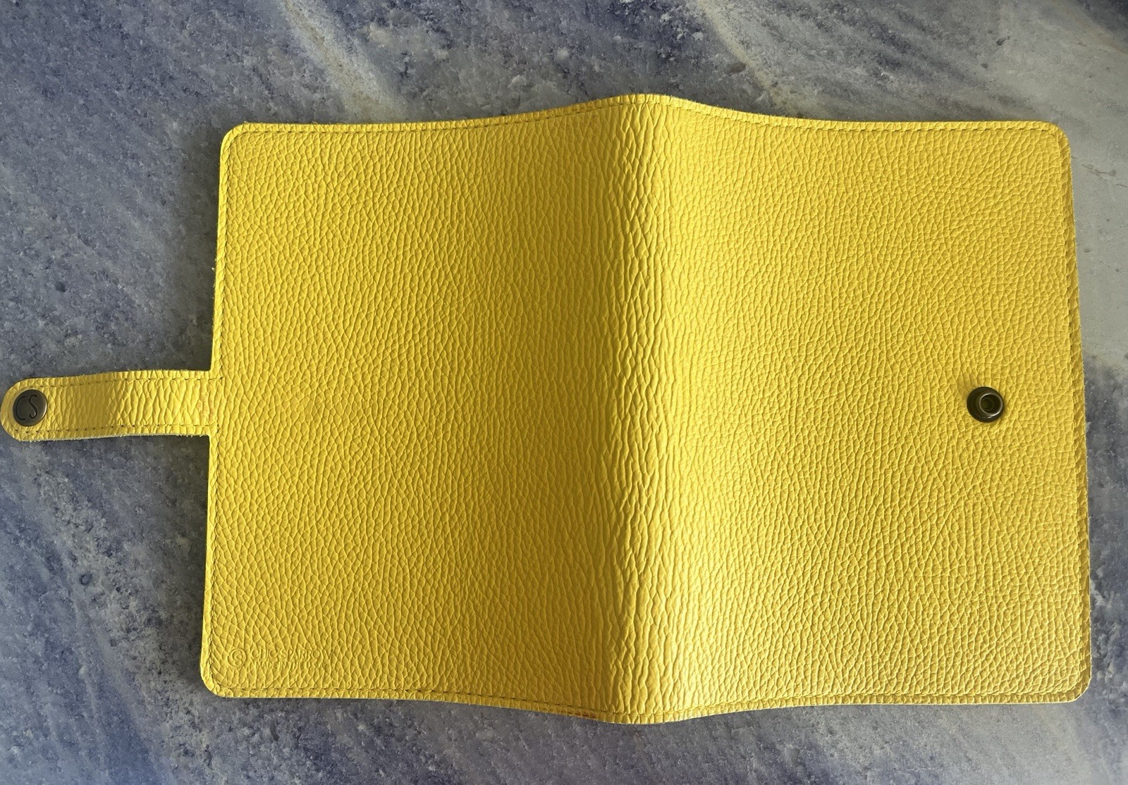 New Chic Sparrow A5 Number 10 TN Folio Leather Secret Garden Buttercup Yellow