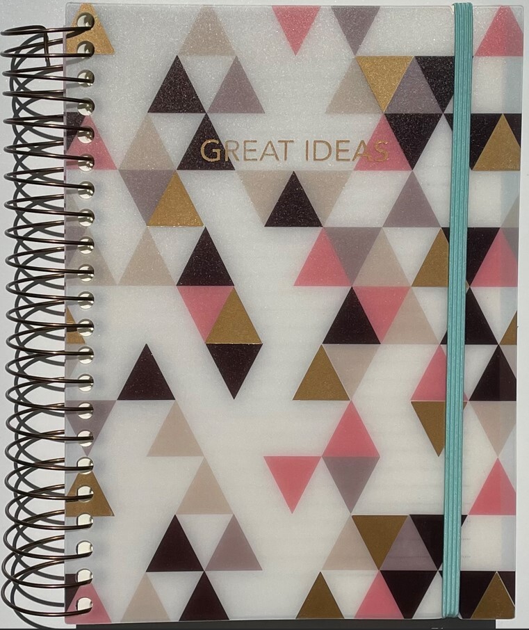 Markings By C. R. Gibson 3-IN-1 Notebook Journal Ruled Grid Blank 480 Pages