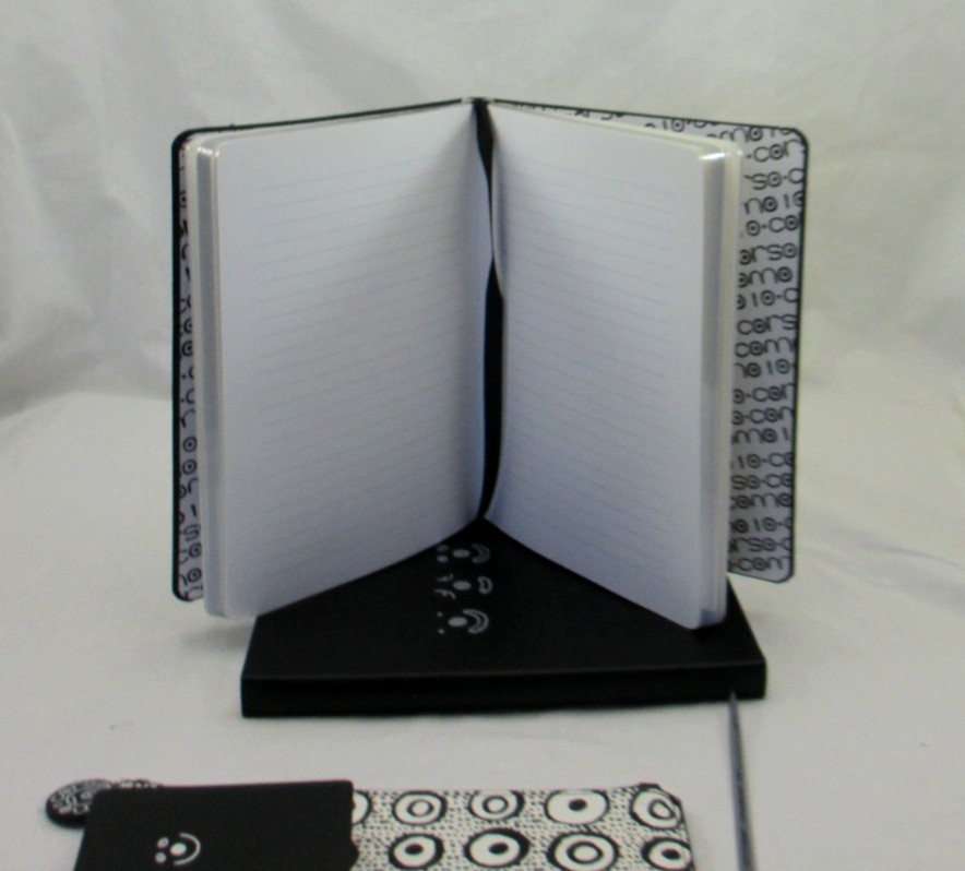10 Corso Como Milan Italy Journal 9″ Leather Softcover 224 LINED Pages Black