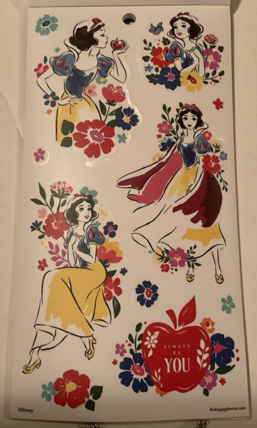 NEW! Happy Planner Disney SNOW WHITE & 7 DWARVES 532 Pcs FAST FREE ship! NICE!