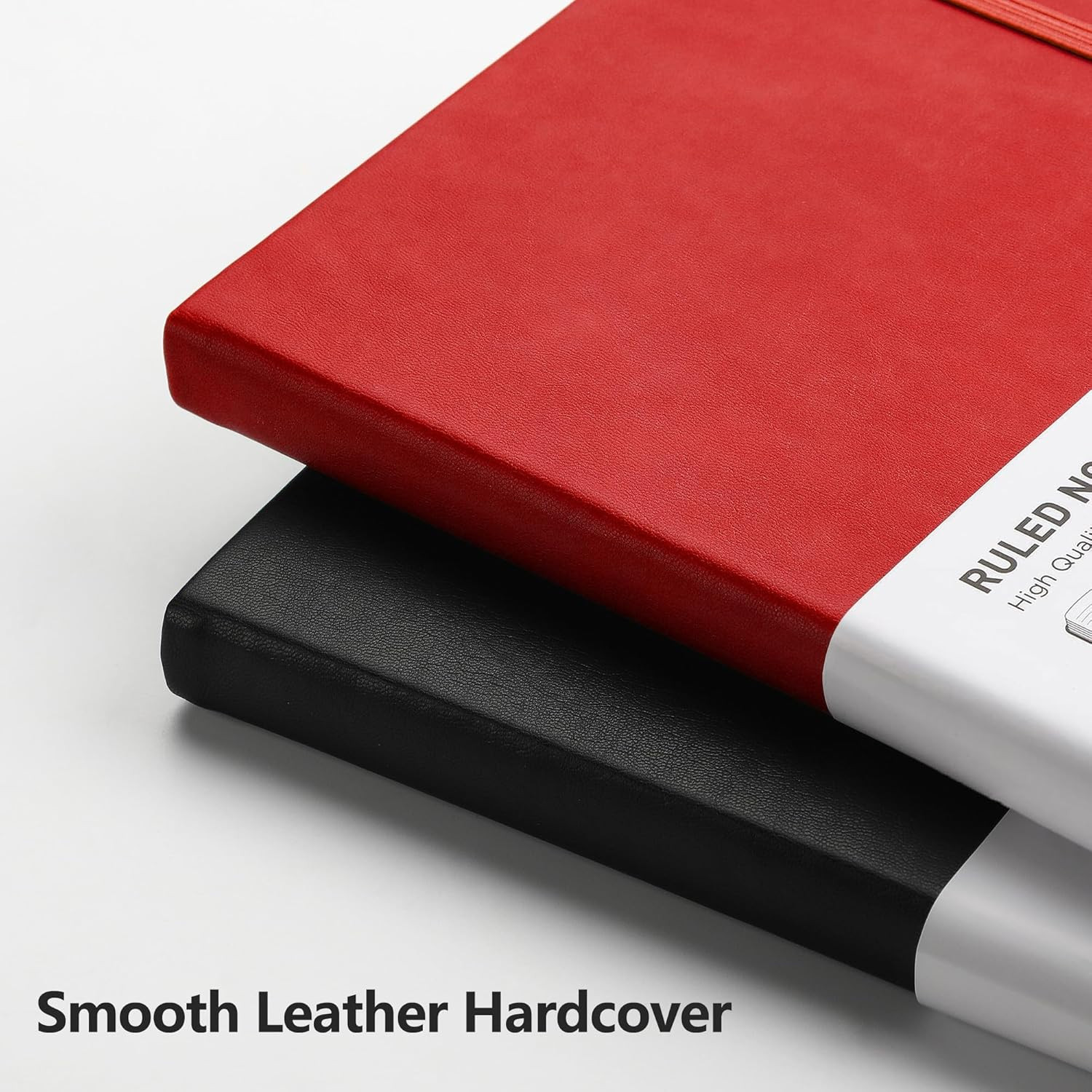 RETTACY Lined Journal Notebook, 2-Pack, 192 Numbered Pages per Pack, A5 Medium S