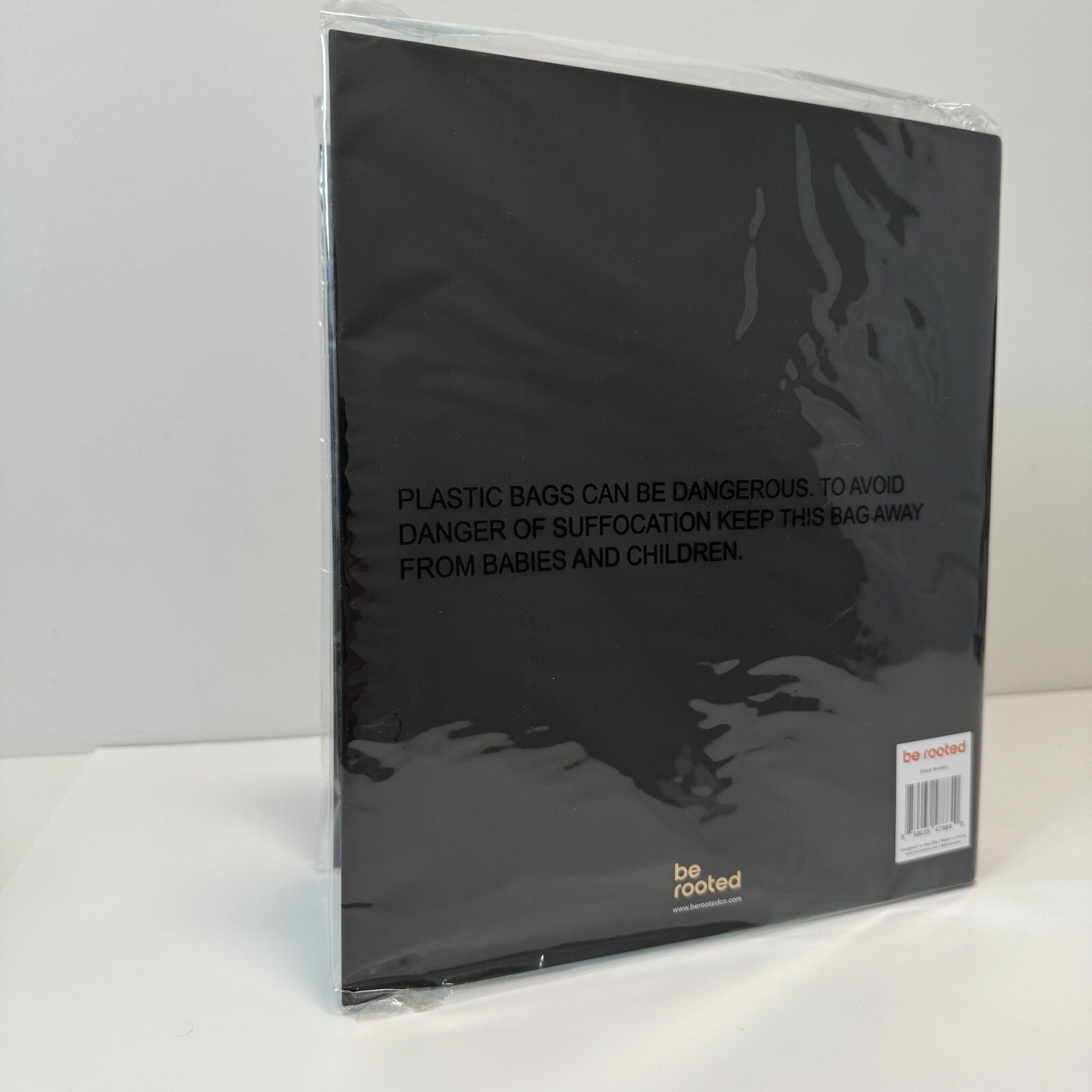 1 Inch 3 Hole Black Binder 150 Sheets Be Rooted Brand New Sealed
