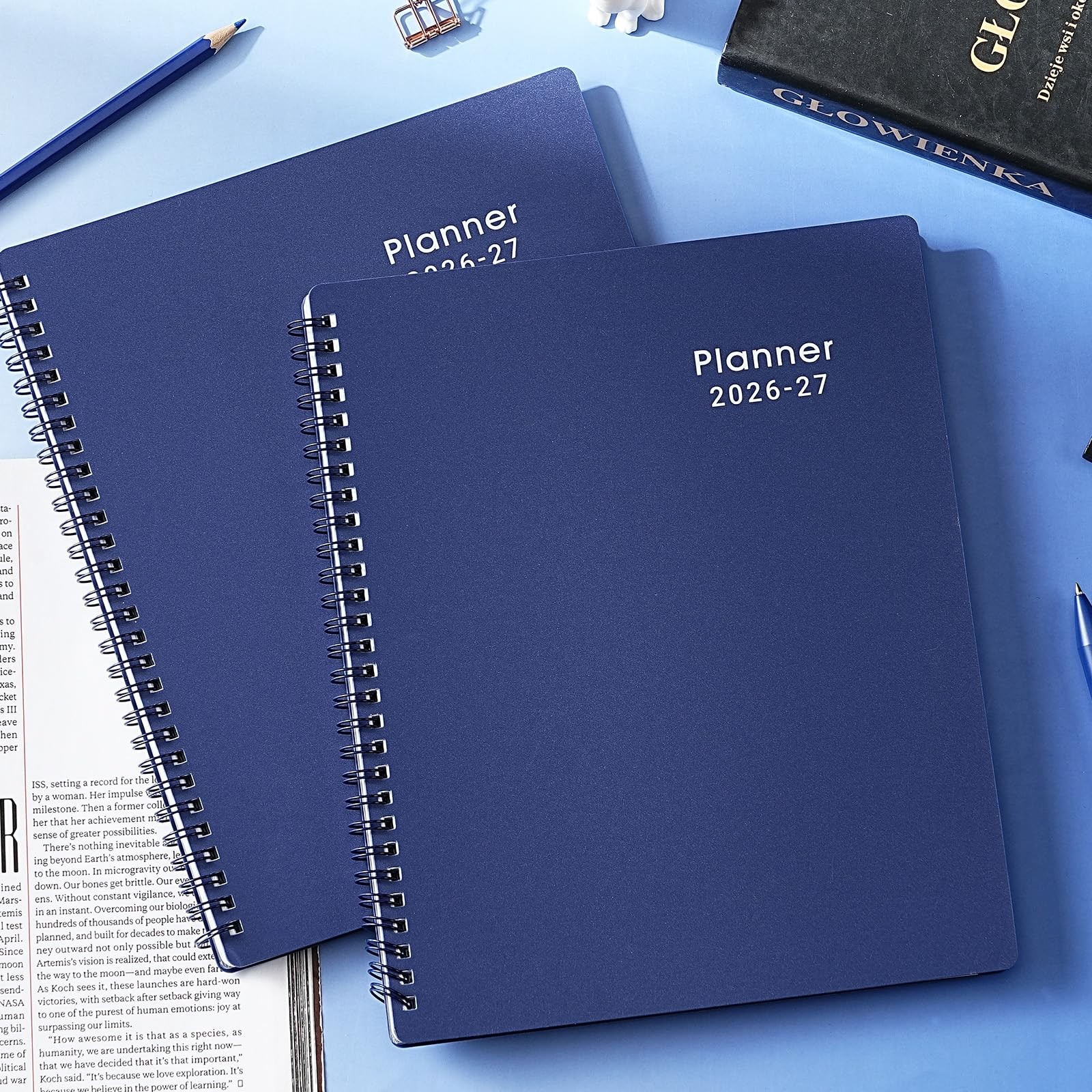 Planner 2026-2027 – Weekly and Monthly Planner 2026-2027 (Jul 2026 – Jun 2027…