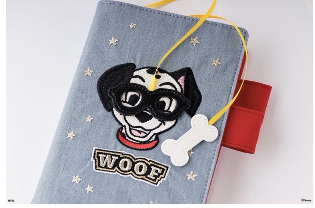Hobonichi X Disney 101 Dalmatian A6 Cover w/COC And A6 Pencil board