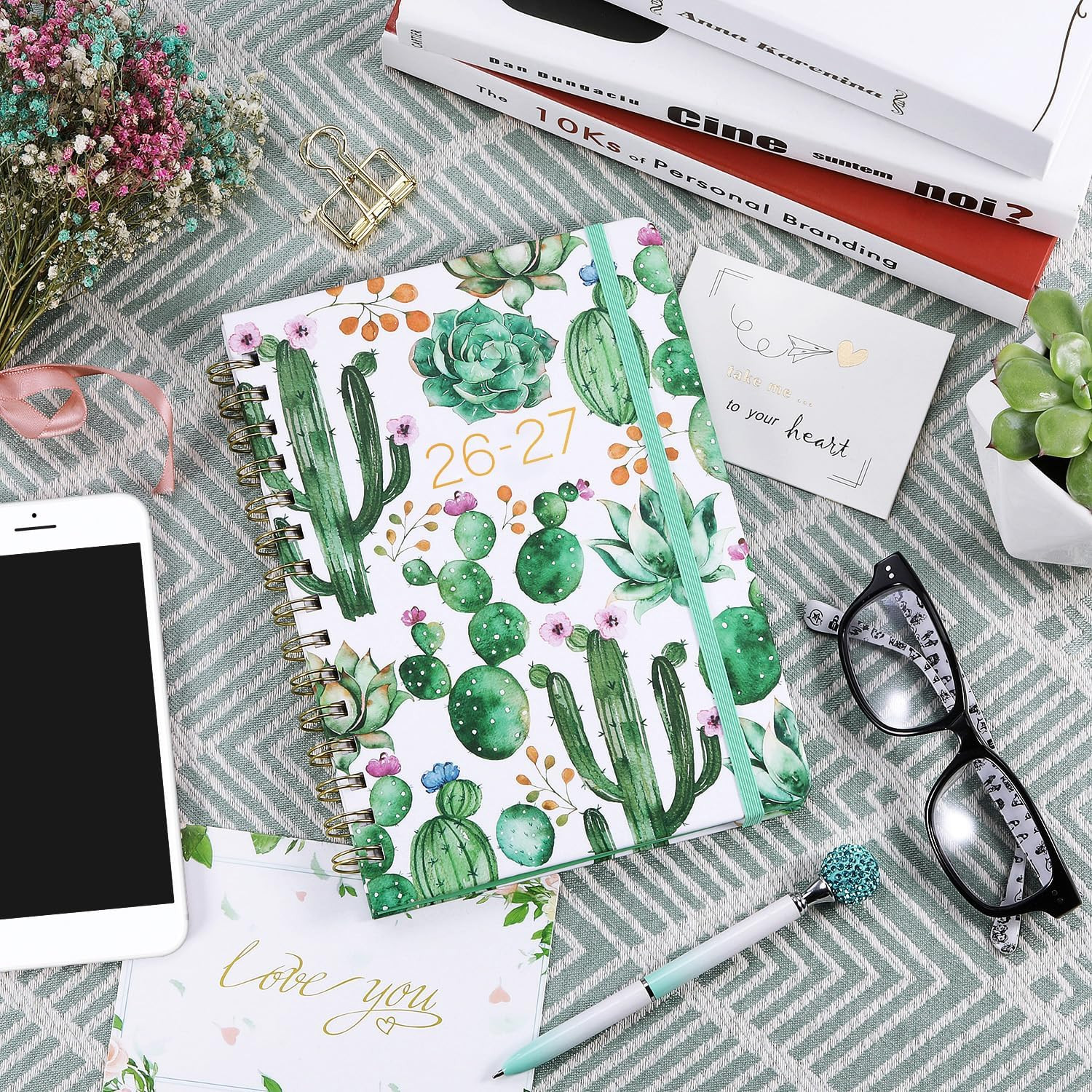 Planner 2026-2027, Academic Planner 2026-2027, JUL 2026 – JUN 2027, 8.5″ X 6.4″,