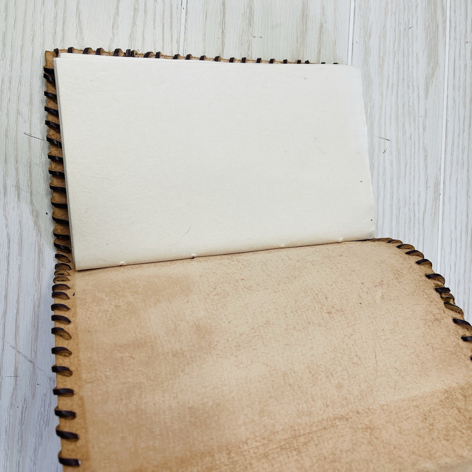 Leather Journal Acid-Free Paper Writing Sketch Book Hand Made By IONA USA
