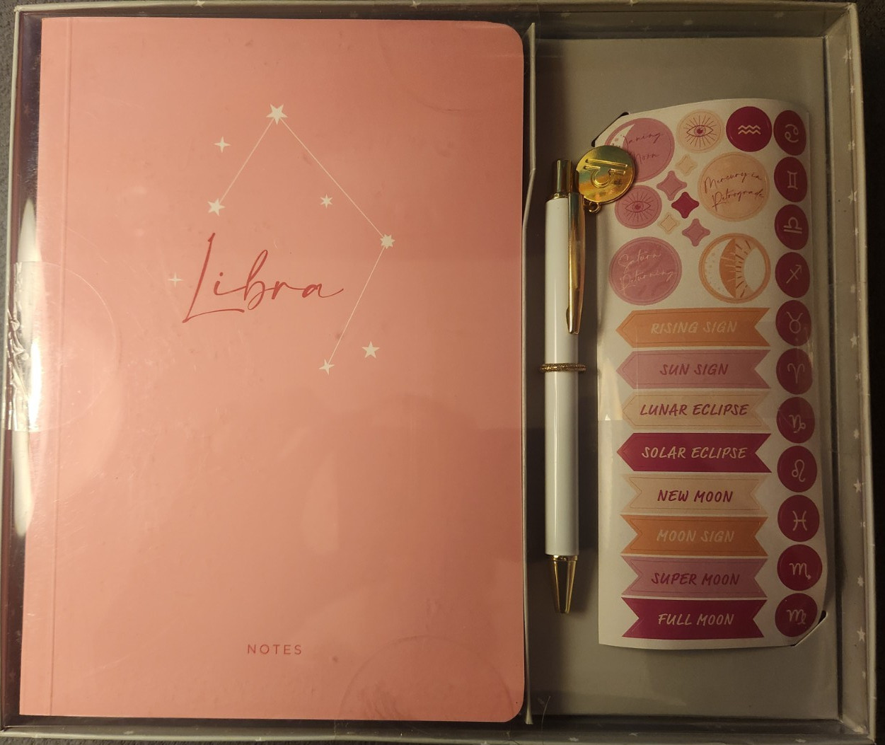 Gartner Studios Libra Astrology Casebound Flex Journal Set, 5.75×8.125, 96 Sheet