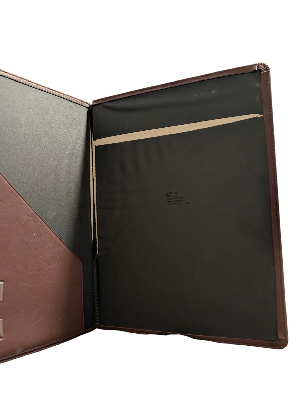 Vtg Cambridge 8 1/2″ x 11″ Executive Padfolio Portfolio Notes Folder University