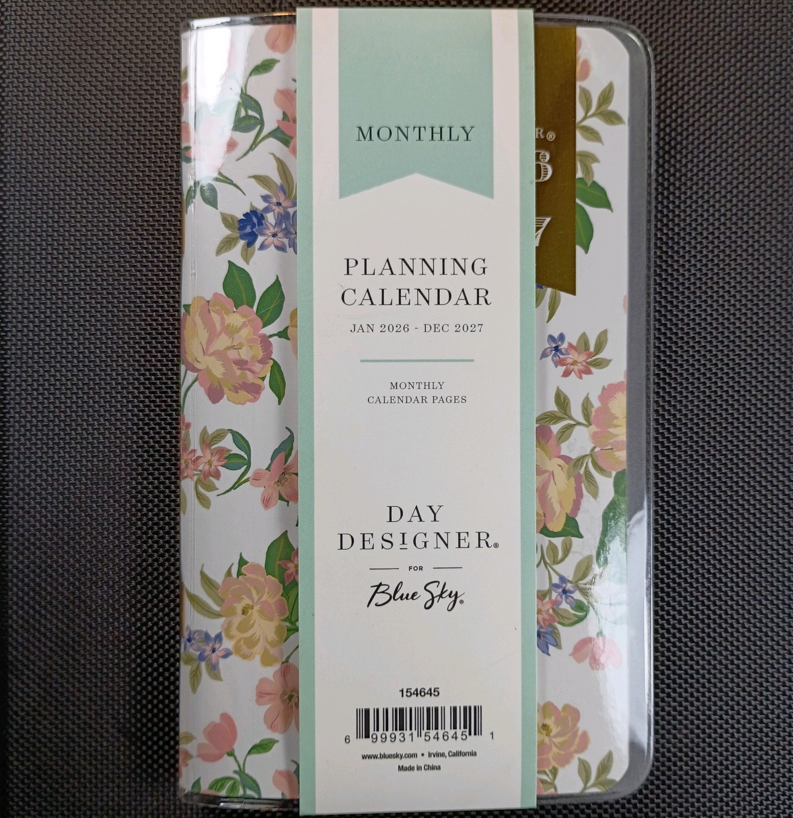 Day Designer-Blue Sky Monthly PlanningCalendar Jan 2026-Dec 2027 Pocket Size New