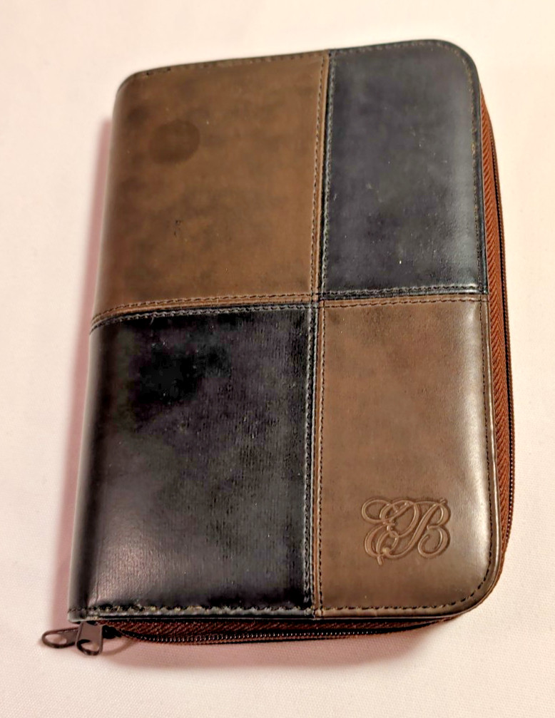 2 Compartment 6 Ring Day Planner and Wallet 2 Zipper Closer 8″ x 5″ x 2.5″