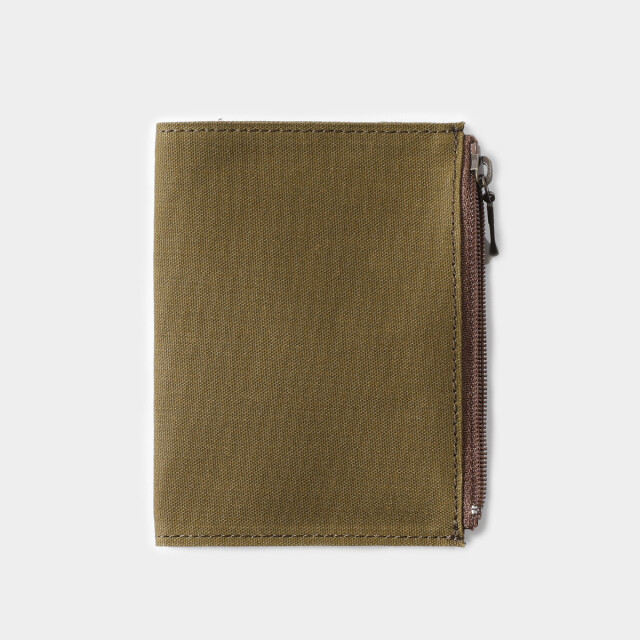 TRAVELER’S notebook Passport size Cotton Zipper Case olive F/S H124mm W99mm