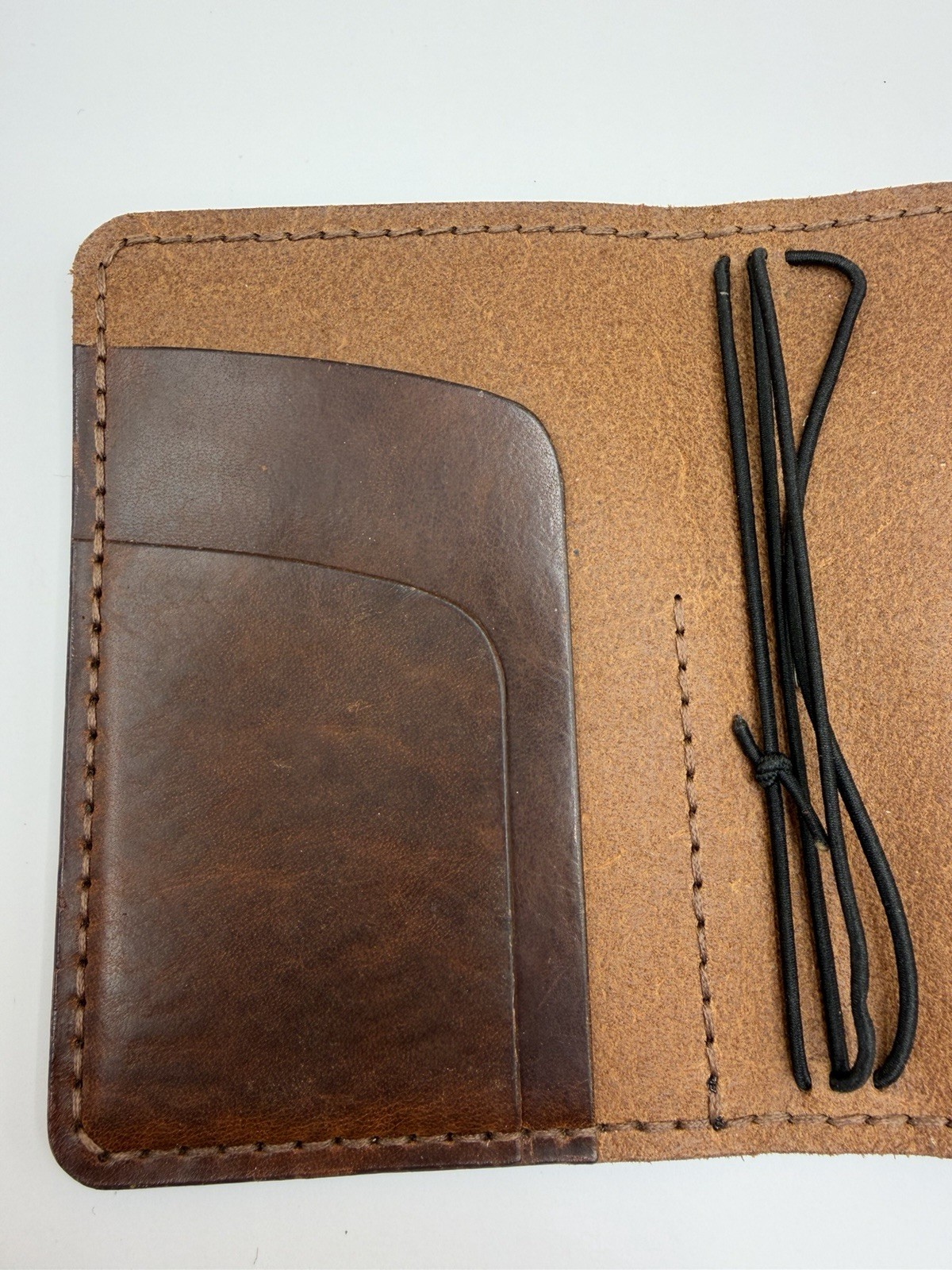 Planner Room Brown Leather Traveler’s Notebook Cover For 3.5 x 5 Pocket Size