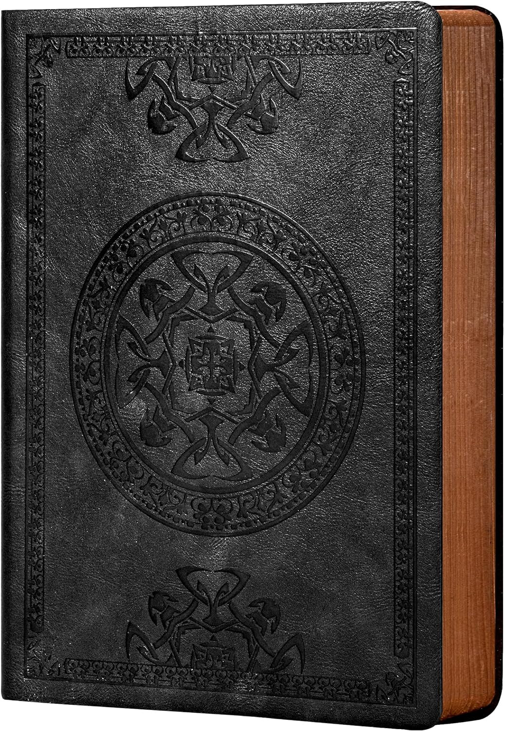 Lined Journal for Men Soft Cover Notebook Leather Journals for Writing, 180 Lay