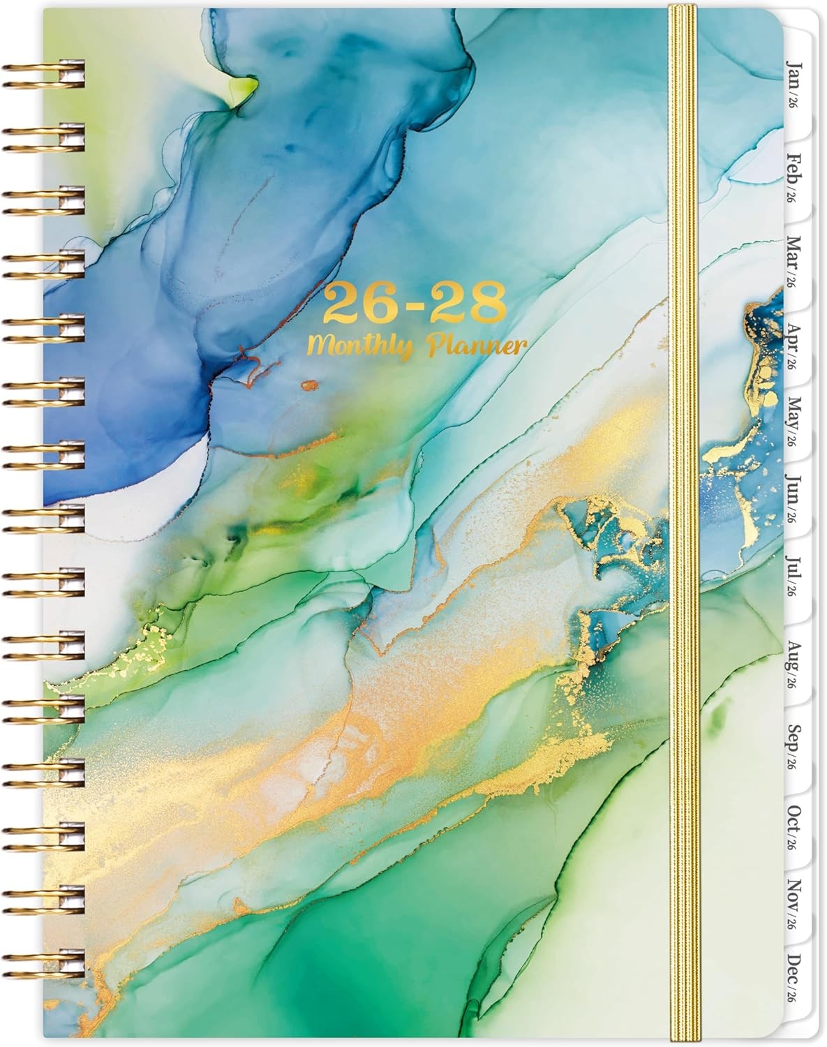 2026-2028 Monthly Planner – 3 Year Monthly Planner 2026-2028 with Monthly Tabs,