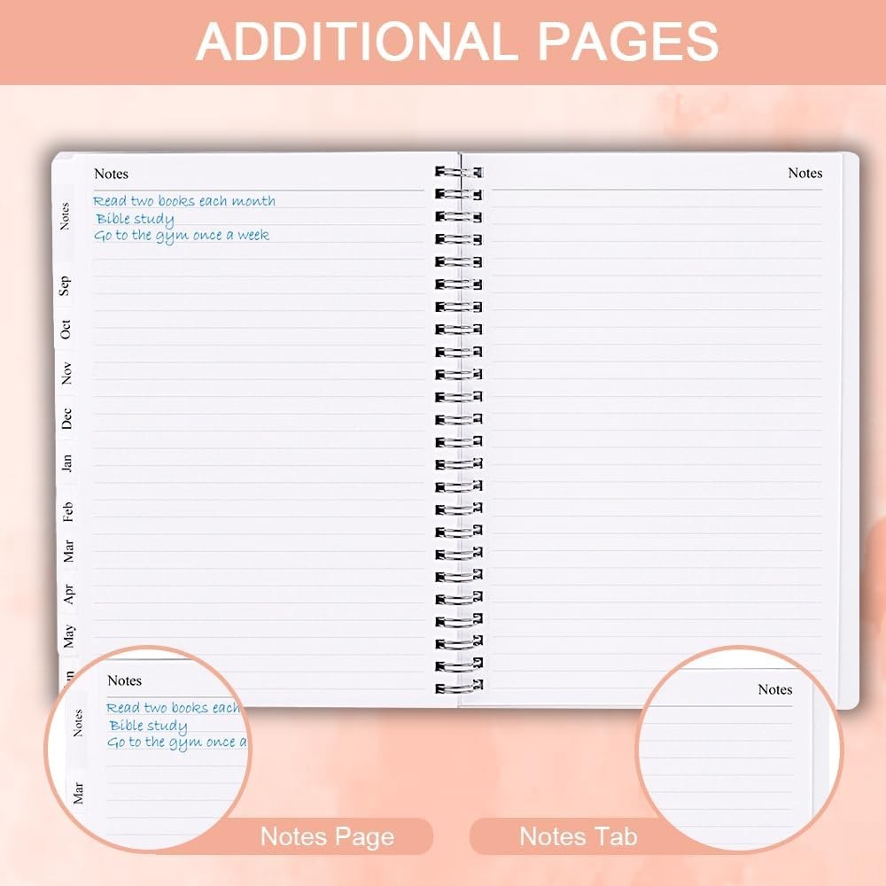 Durable 2026-2027 Planner with Flexible Cover – Ideal for Schedule Organization