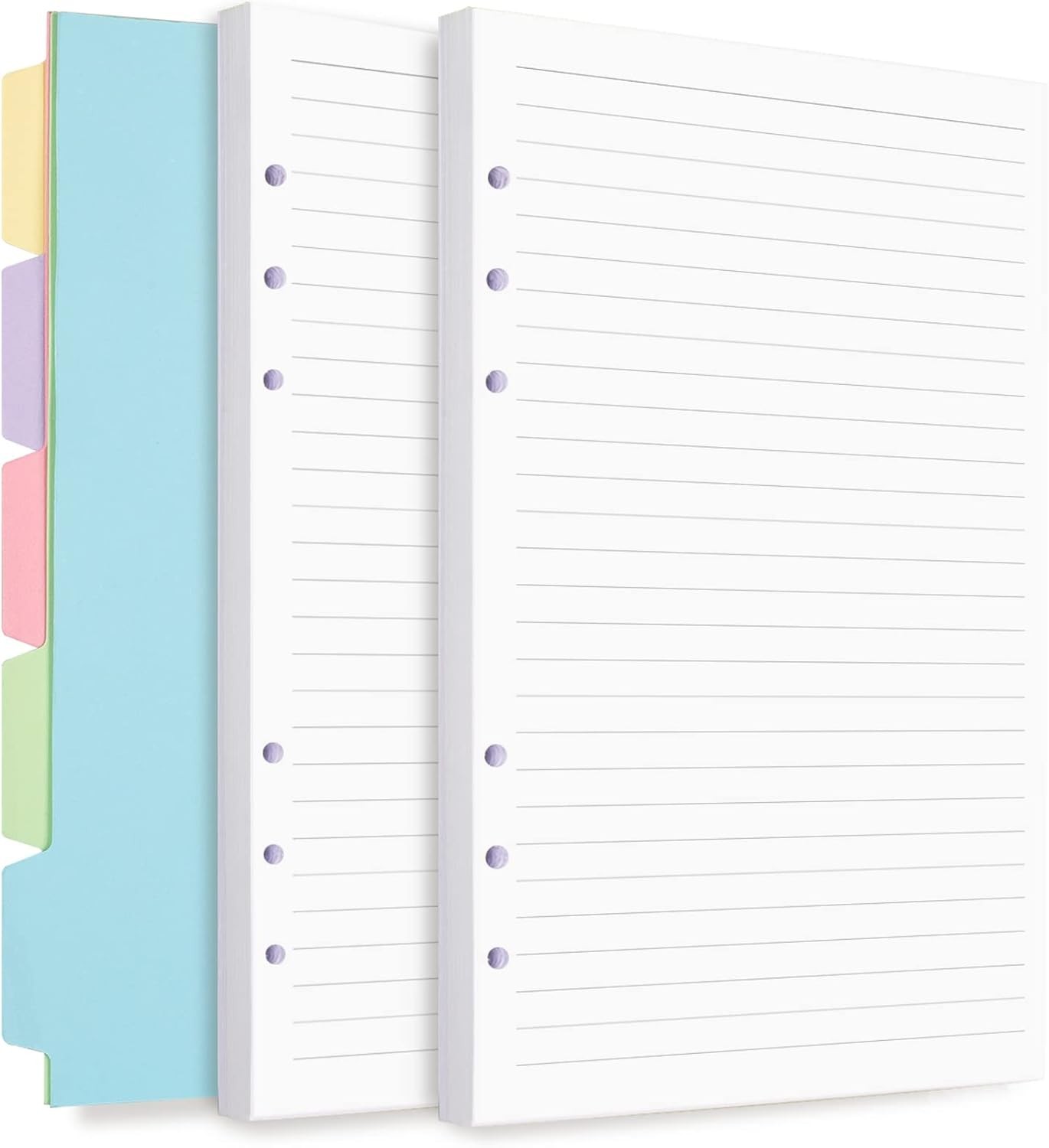A5 Refill Paper, Planner Inserts for A5 Binder Budget Planner Journals Notebo…