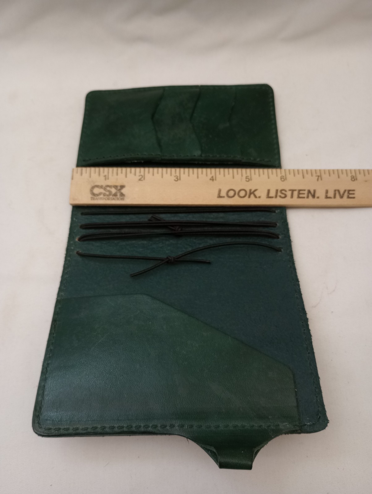 Chic Sparrow Pocket Size Black Leather Travelers Notebook